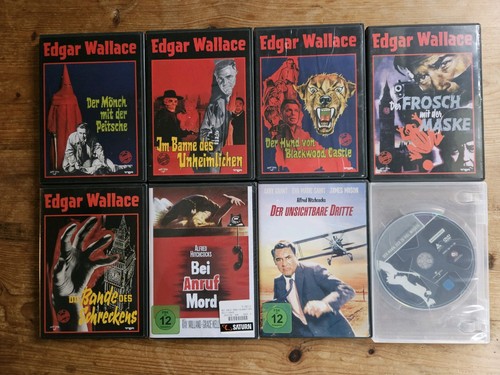 Dvd konvolut edgar - 5x, wallace