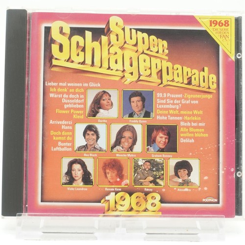 Super schlagerparade 1968 cd - schlagerparade,