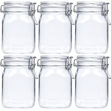 6er Set Drahtbügelglas Fido 1