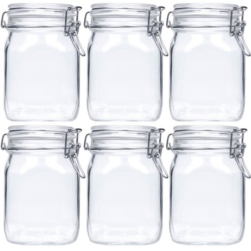 6er set drahtbügelglas - set, fido
