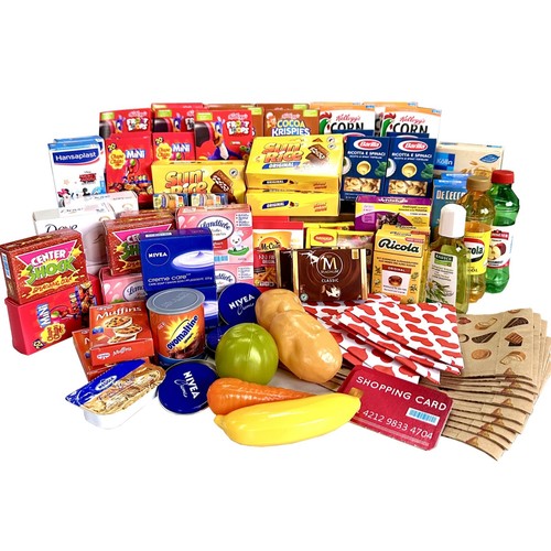 Kaufladen zubehör set 95tlg - zubehör,