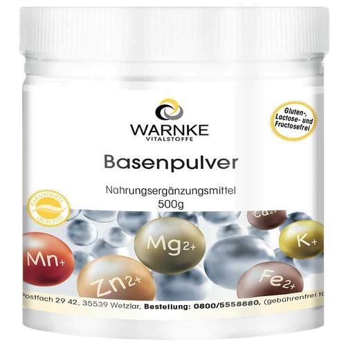 Basenpulver 500 mit 9 - basenpulver,
