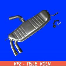 VW - Golf V - 2.0 GTI - ENDSCHALLDÄMPFER Auspuff Schalldämpfer Endtopf