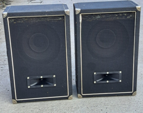 Paar gitarrenboxen mit - gitarrenboxen, vintage