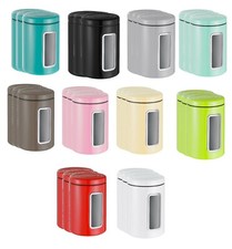 WESCO 3 Stück Vorratsdosen Keksdose Kaffeedose Zuckerdose zu Grandy Kickmaster