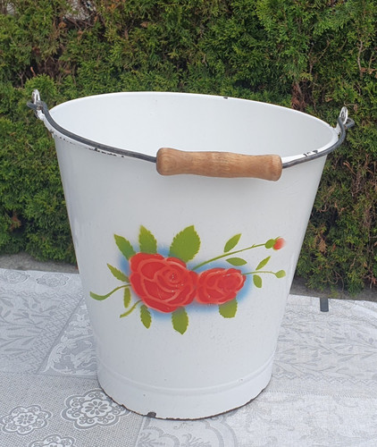 Schöner antiker emaille - schöner,