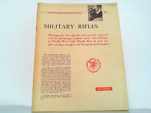 Military rifles an - military, american
