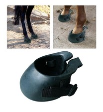 1 Stück Hufschuh Gummi bequem