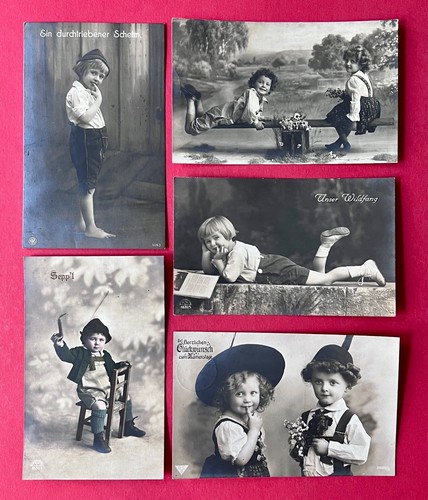 Foto 1910 24 kinder - x,
