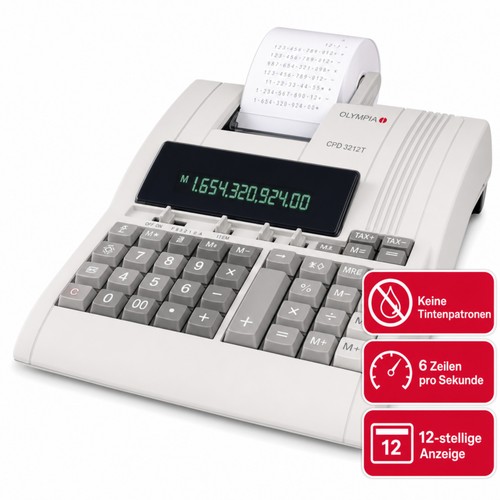 Olympia tischrechner cpd 3212t - olympia,