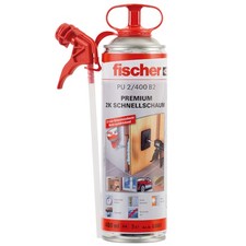 Fischer Schnellschaum Zargenschaum Montageschaum Türschaum Premium 2K PU 400ml