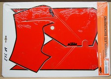 Nummernschild Aufkleber / Dekor für KTM EXC