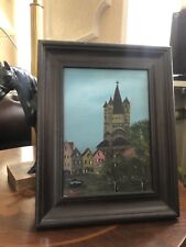 Vintage Gemälde Malerei Köln