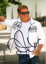DIETER BOHLEN Autogramm Karte 2025 handsigniert CAMP DAVID Modern Talking DSDS