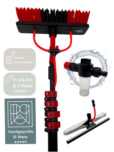 Set teleskop waschbürste - [set], teleskop-waschbürste