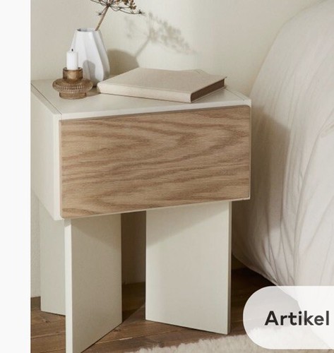 Nachttisch weiß mit - h&m,