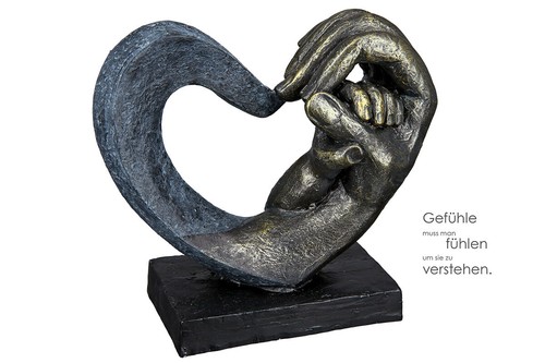 Gilde poly skulptur - skulptur, hands
