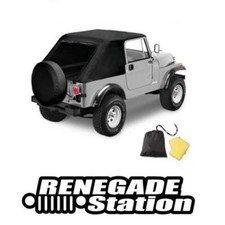 Jeep CJ Emergency Top Notfall