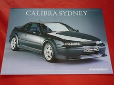 OPEL IRMSCHER Calibra "Sydney" Sondermodell Prospektblatt Brochure Depliant 1995