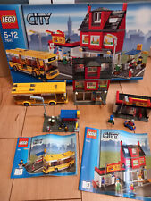 LEGO City 7641 - Haltestelle mit Bus und Pizzaladen - kompl mit OVP + Anleitung