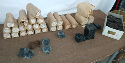 150 paar gummiabsätze - 150,