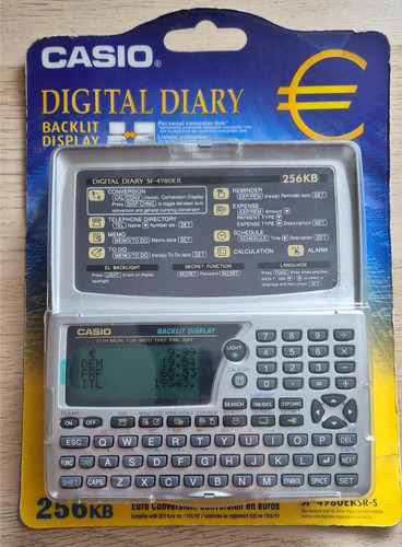 Casio 4980er s digital - sf-4980er, sr-s
