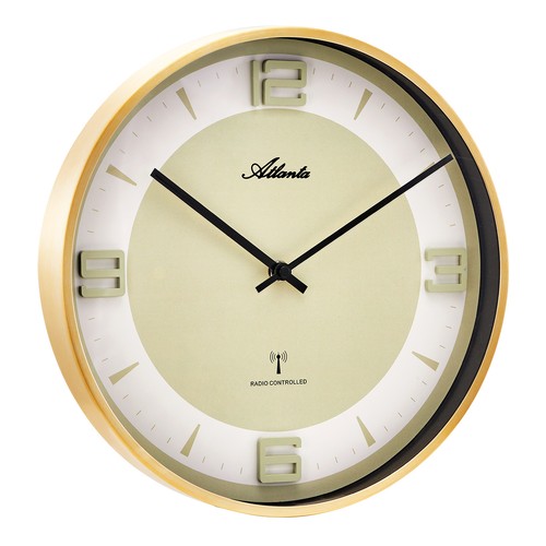 Atlanta funk wanduhr gold - atlanta,