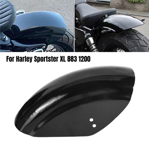 Schwarz flach motorrad - schwarz, heck