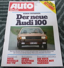 Auto Zeitung 17/76 Audi 100, Rallye Audi 80 GTE, GP England, Opel 80er Jahre