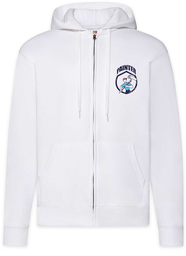 Painter zipper hoodie maler - ii,