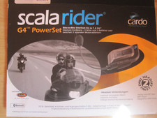 Scala Rider G 4 - Motorrad Gegensprechanlage  / Scala Rider