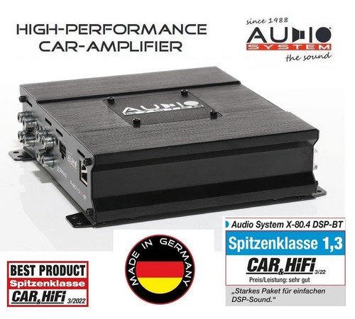 Audio system dsp bt - system, dsp-bt