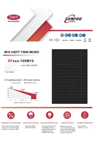 Solarmodul sun pro 400 - pro,