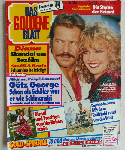 Das goldene blatt 1987 - goldene, 28/1987