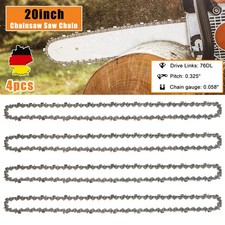 4 x Sägekette 50cm (20")