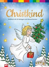 Christkind Malblock mit 24