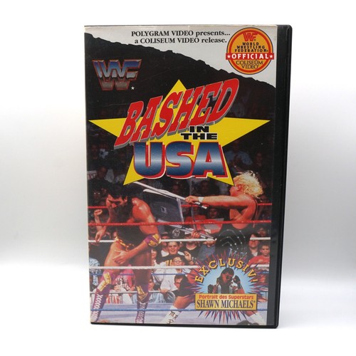 Wwf bashed the usa vhs - wwf, in