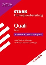 STARK Lösungen zu Mathematik, Deutsch, Englisch 9. Klasse - Quali Mittelschule 2
