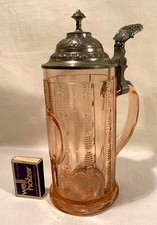 Bierkrug; 0,5 l; rosa