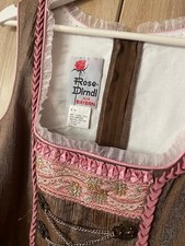 Dirndl Rose-Dirndl aus Bayern, Gr. 34, Wies'n, Farbe rose/kaffee, top