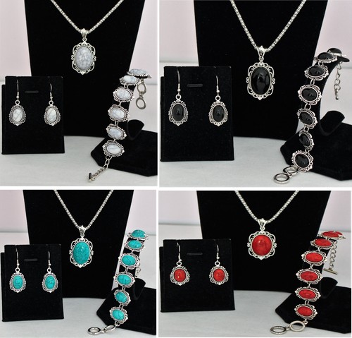 Tlg schmuckset damen - 3-tlg.,