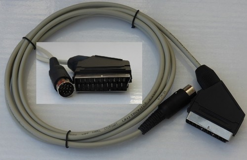 Atari rgb scart audio video - st,