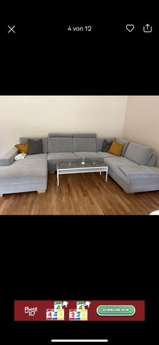Sofalandschaft couch grau - ,