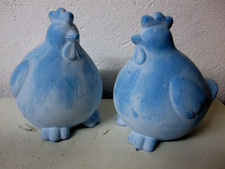 Figuren "Blaue HÜHNER" -
