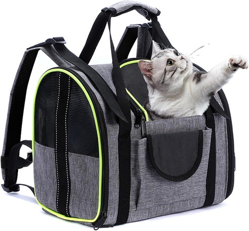 Erweiterbar katzenrucksack - erweiterbar,