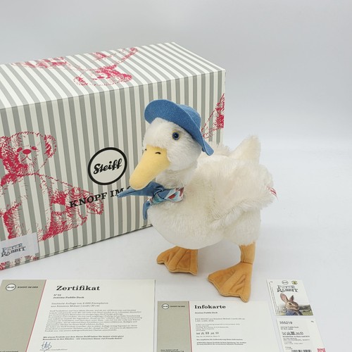 Steiff 355219 jemima puddle - steiff,