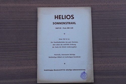 Helios sonnenstrahl heft - helios, nr