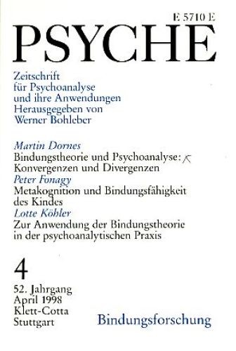 Psyche jahrgang 1998 - 52.,