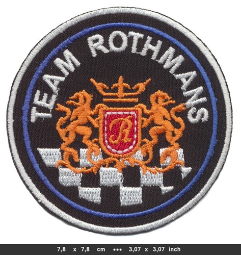 Rothmans aufnäher patches - rothmans, f1