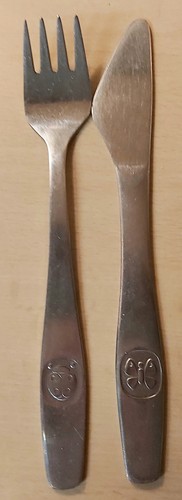 Teiliges ddr kinderbesteck - 2,